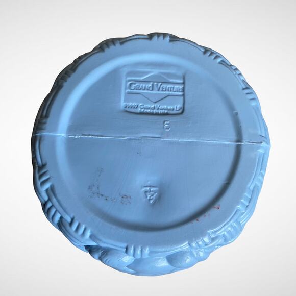 Grand Venture 1997 90s Bunny Rabbit Easter Egg Plastic Blow Mold Bucket - Picture 4 of 8